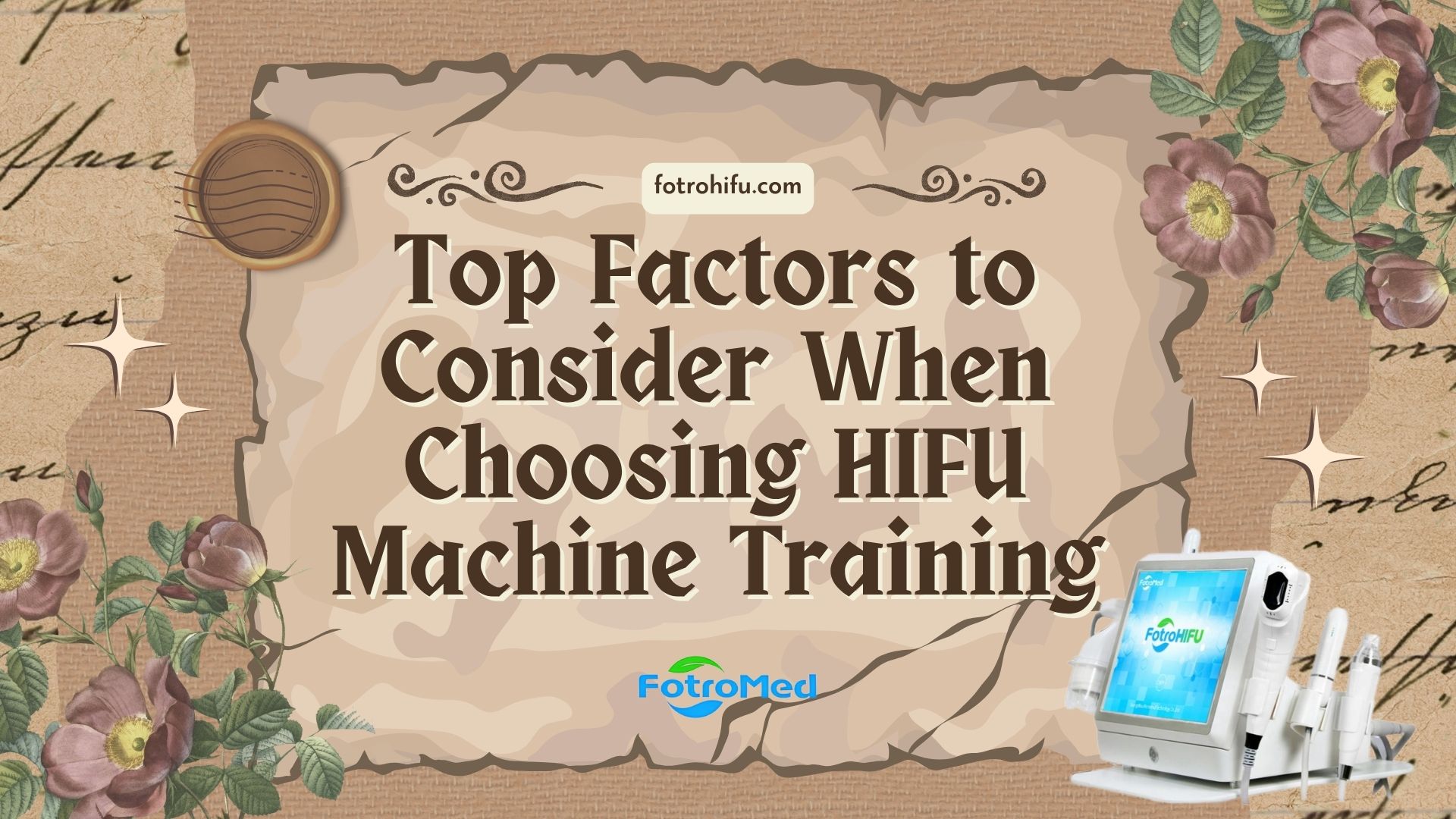 Top Factors to Consider When Choosing HIFU Machine Training
