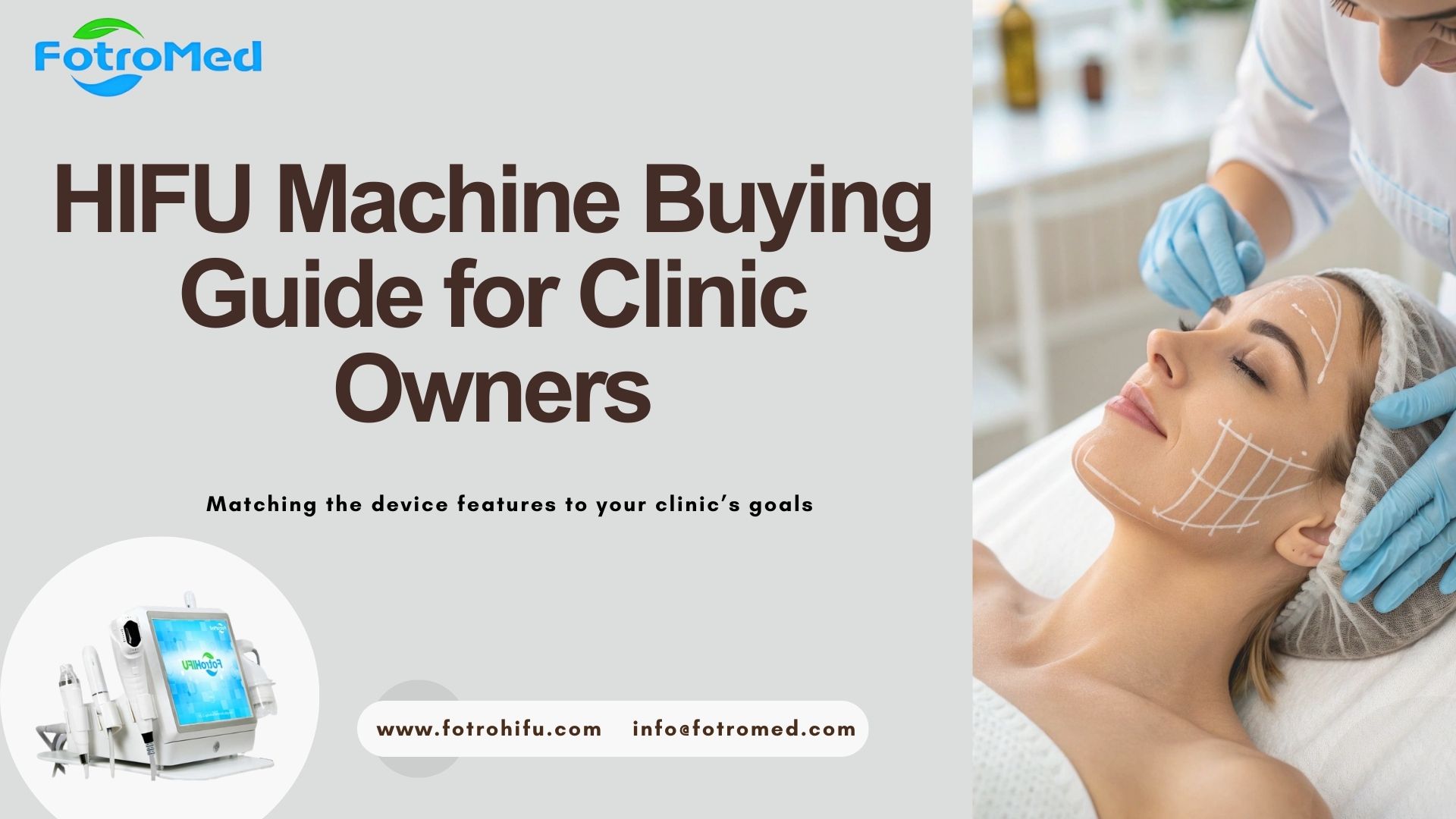 Professional HIFU Machine Buying Guide for Clinic Owners