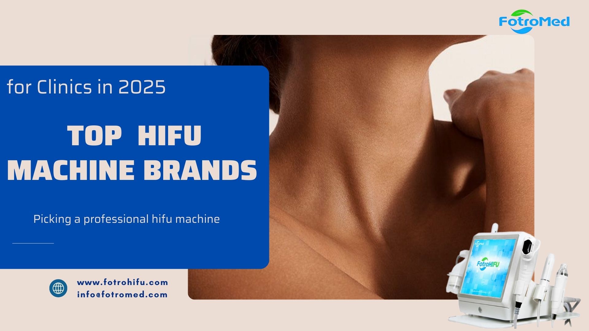 Top Professional HIFU Machine Brands for Clinics in 2025