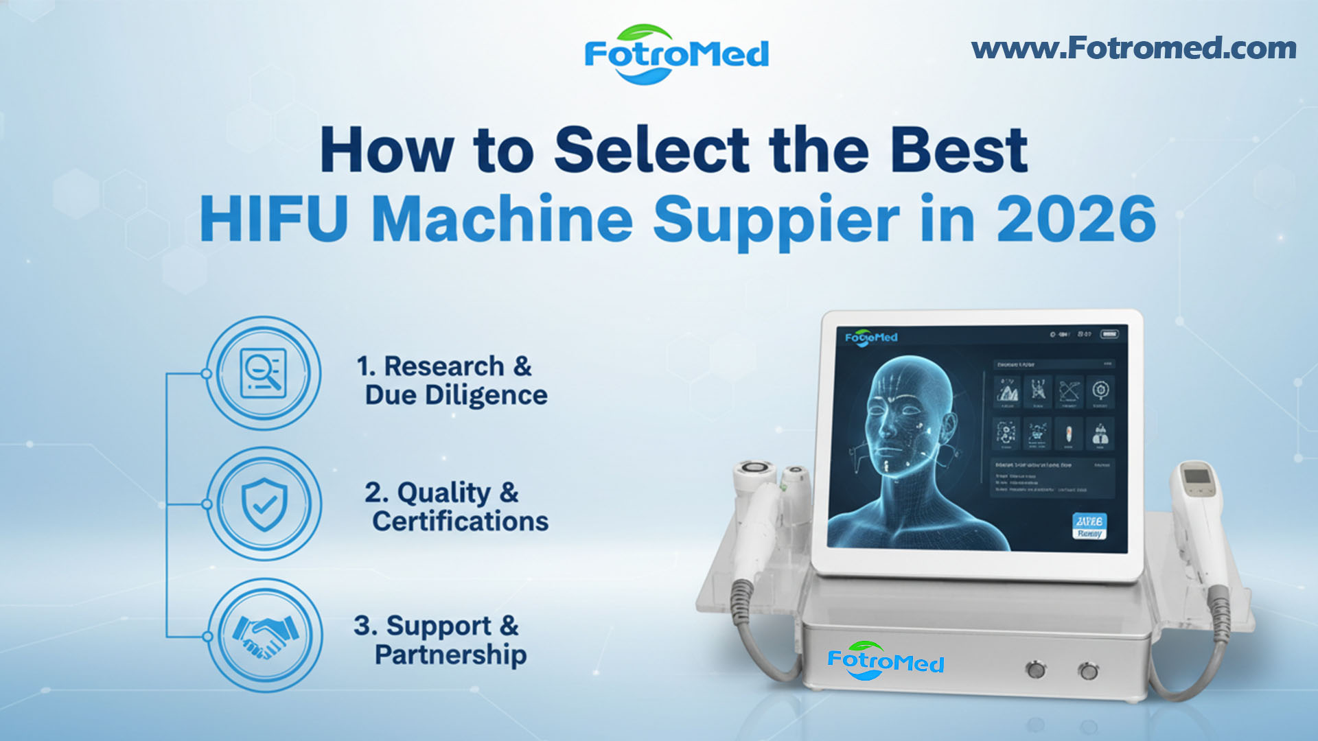 How to Select the Best HIFU Machine Supplier in 2026