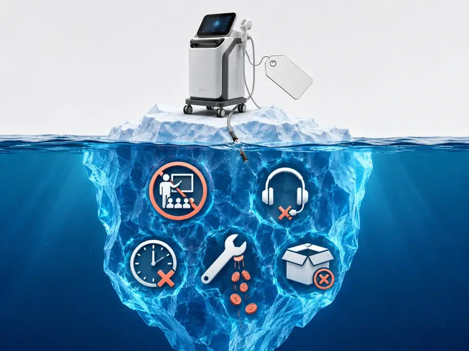 HIFU machine training and after-sales costs beyond the initial quotation