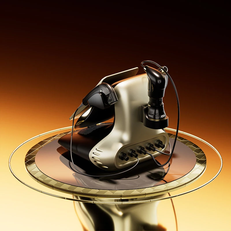 Back view of the FotroHIFU UltraLift 25D HIFU machine