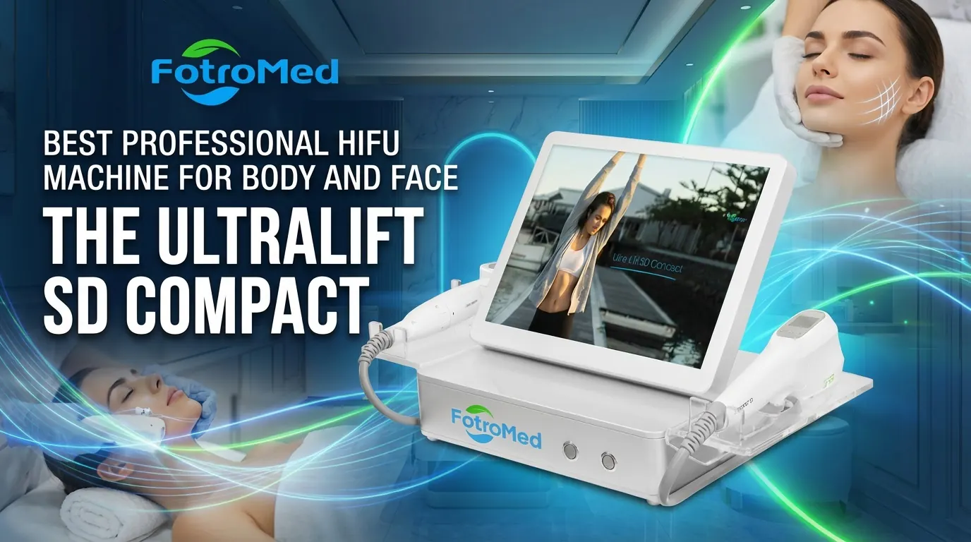 Professional HIFU machine for body and face guide